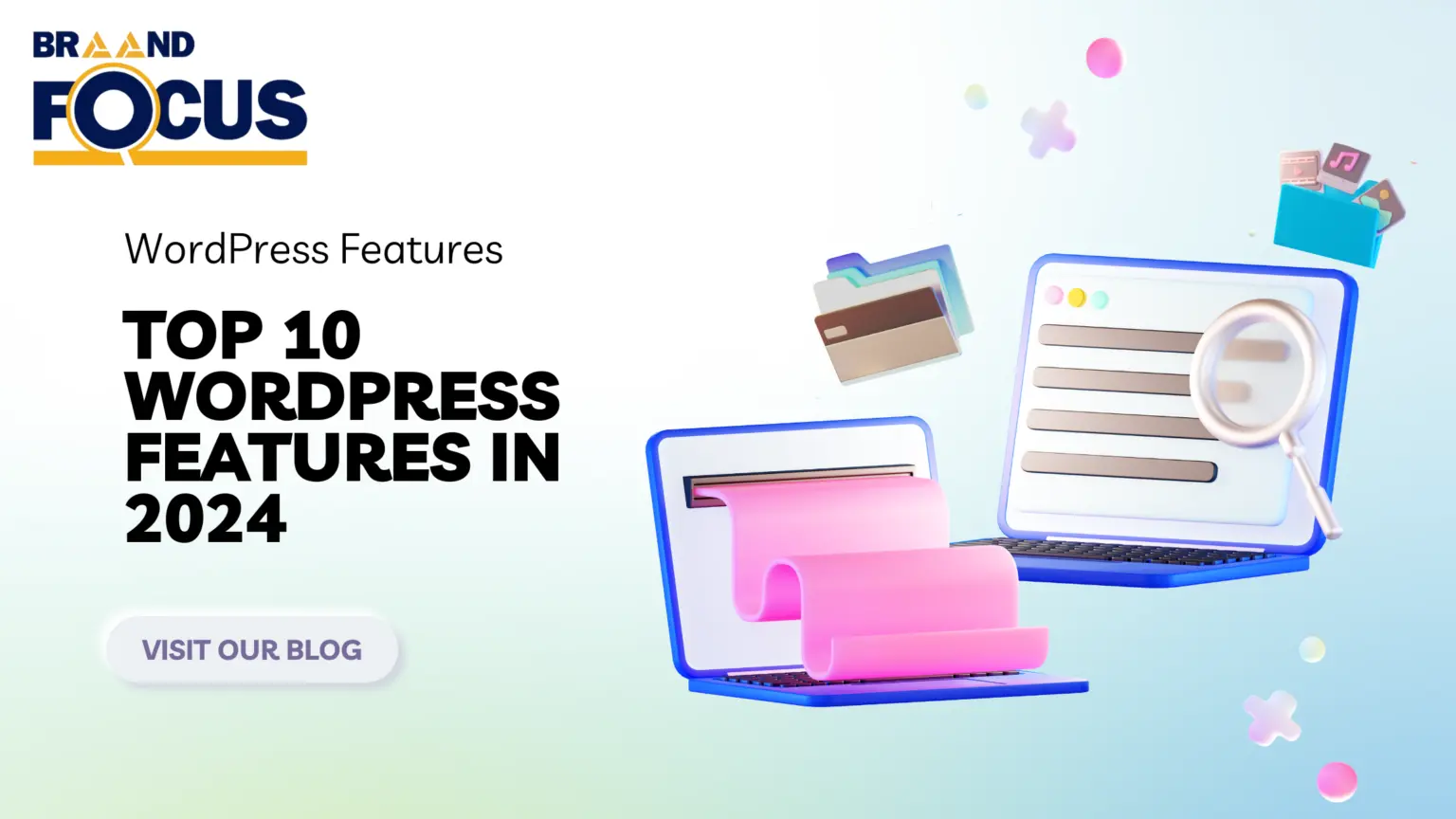 Top 10 WordPress features in 2014: A list showcasing the most popular and innovative functionalities introduced that year.