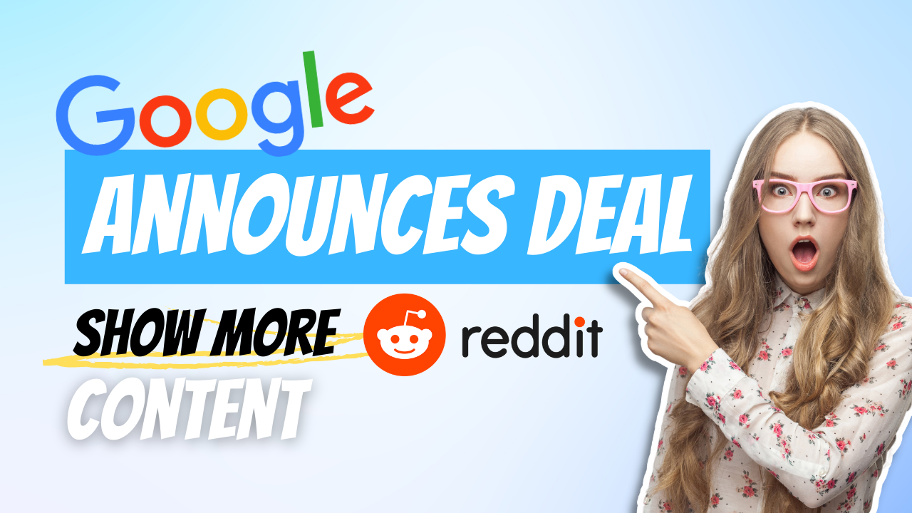 Google announces deal, showcasing more content.