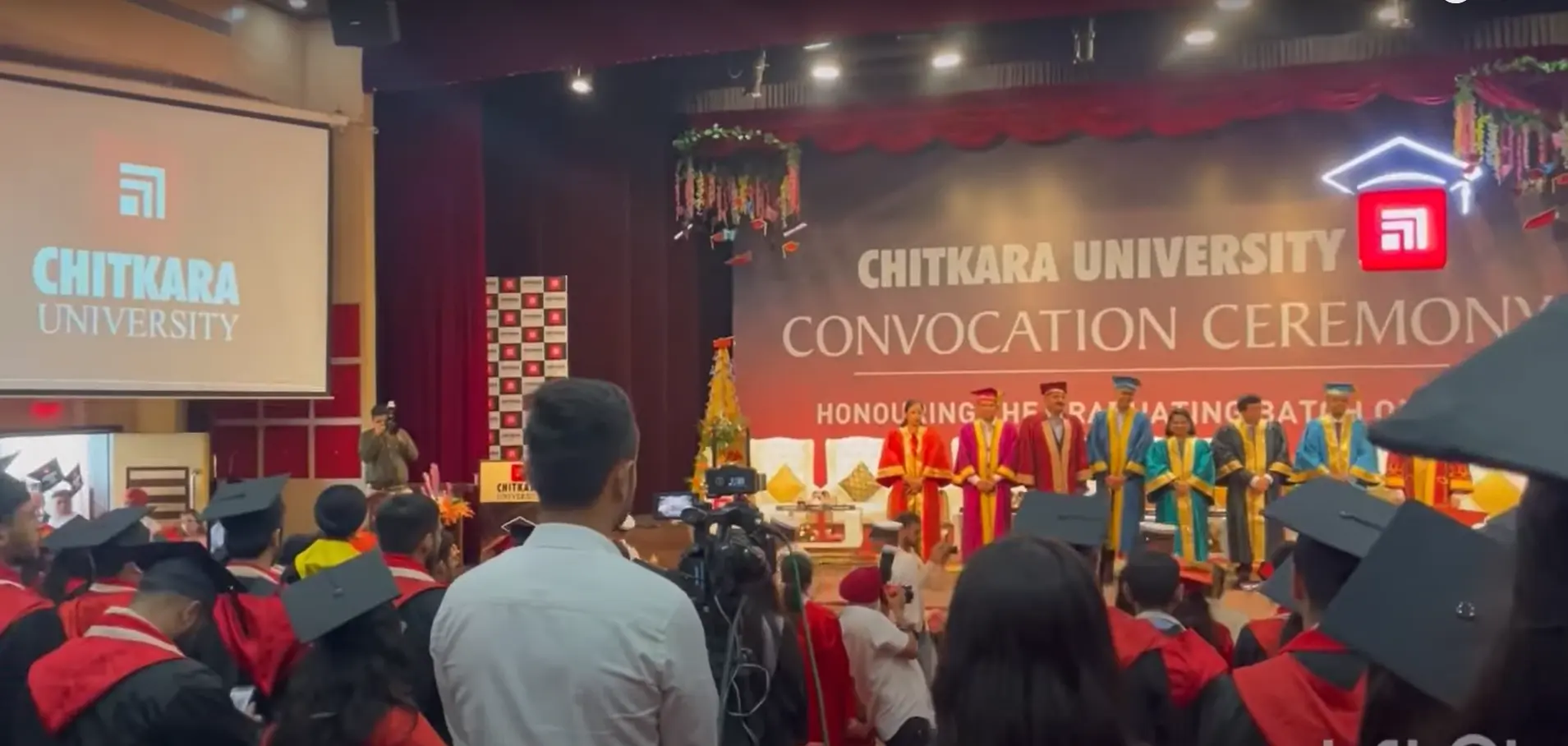 Convocation ceremony chitkara university