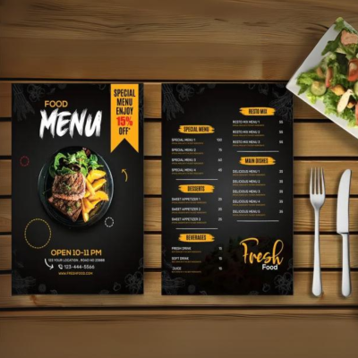 Menu Design